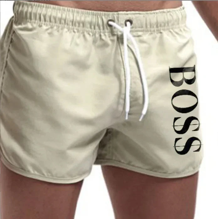 Male Men's Swimming Trunks Bathing Suit Sports Clothes Summer Beach Shorts Mesh Lined Swimwear Man Board Shorts