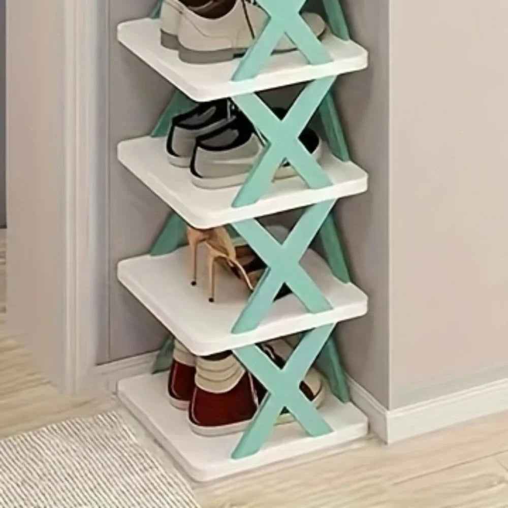 Shoes Racks Storage Organizer  Detachable Shoe Racks Saves Family Household Rack Multi Layer Simple Shoes Shelf Color Cabinet