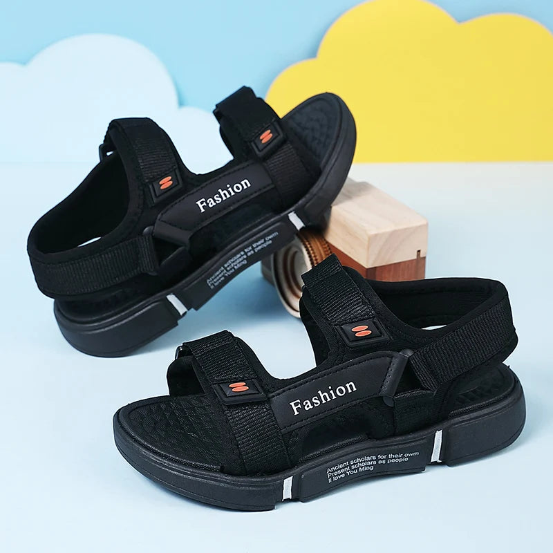 Summer Beach Children Sandals Fashion Shoes Casual Lightweight Non-slip Soft Bottom Boys Comfortable Water Shoes High Quality