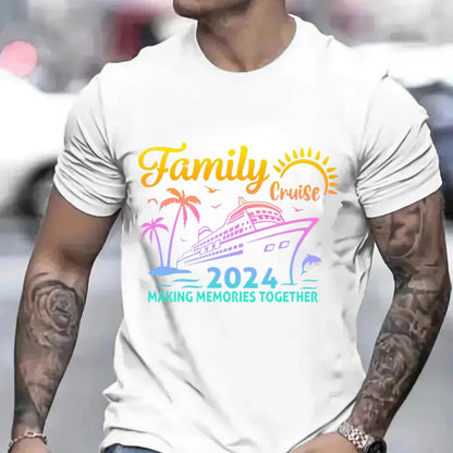 Cruise Family 2024 Tee Shirt for Family Clothing Trendy Cruise Squad T-shirts Cruise Squad Group Tshirts for 2024 Season Clothes